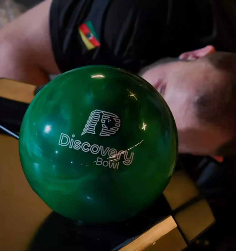 Next-Gen Bowling Lanes Installed In Entertainment Venue USBC-Certified Bowling System Close-up Discovery Bowl Lane With Immersive and Interactive Game Modes